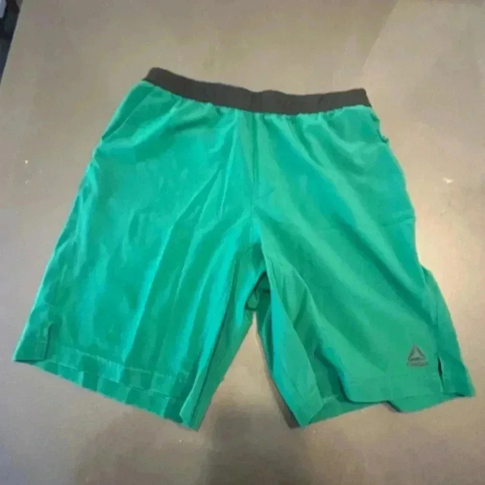 Reebok Forest Green Shorts - Small
